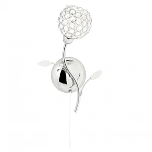 1571-1CC BELLIS II Wall Light CHROME