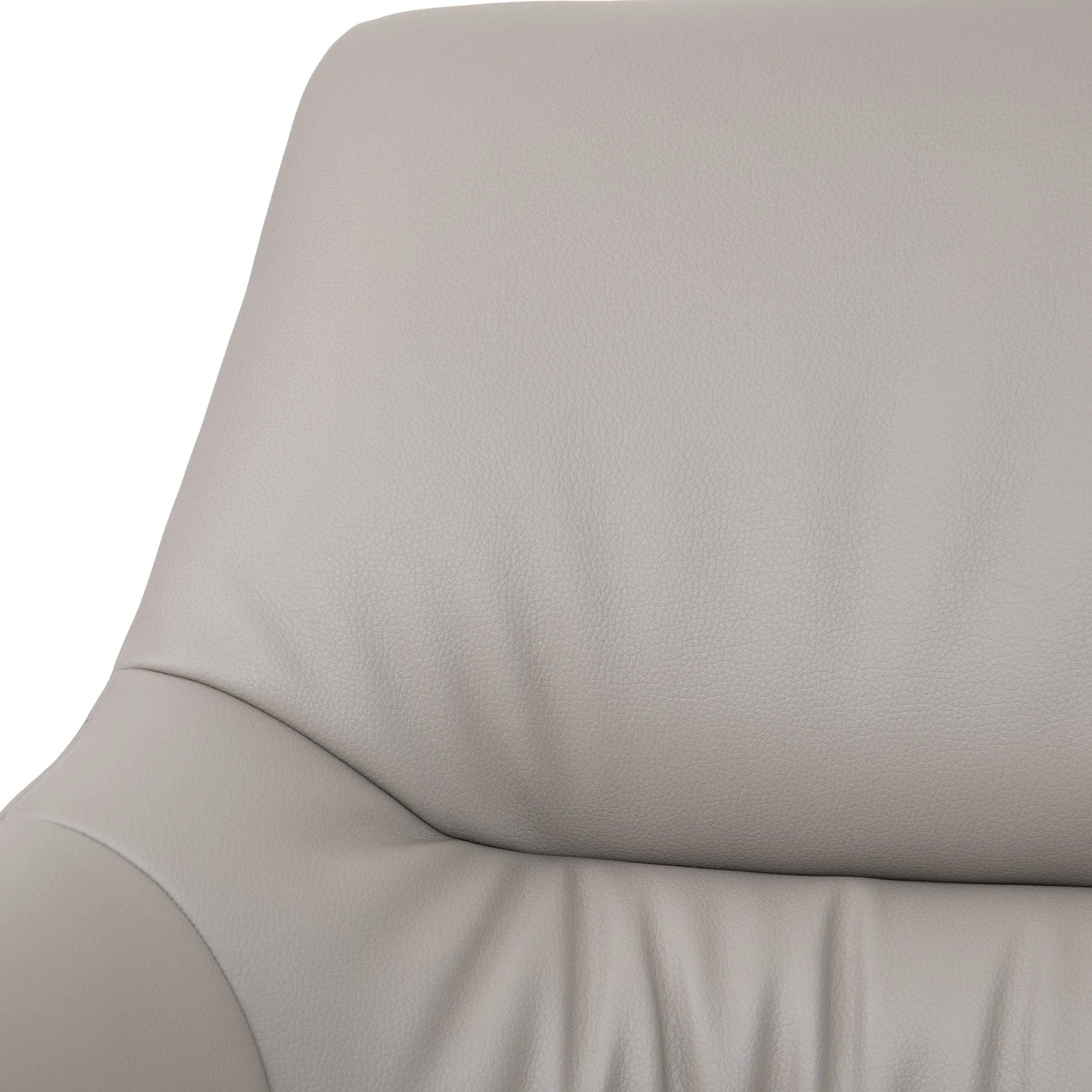 Adana - Swivel Dining Chair In PU Leather