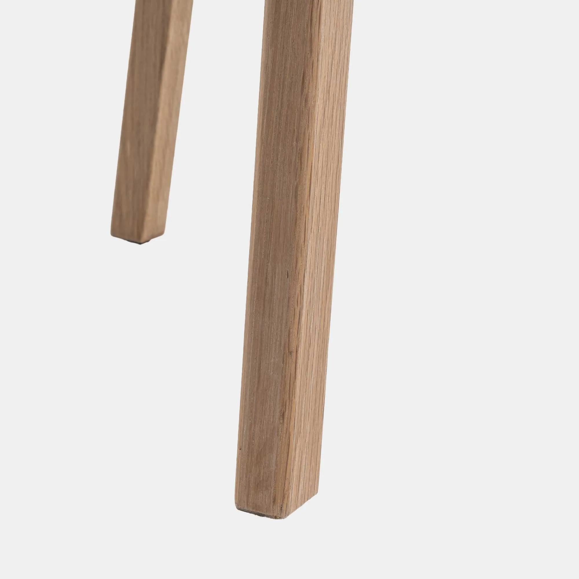 Albany - Dining Chair In Light Grey Fabric With Natural Oak Leg
