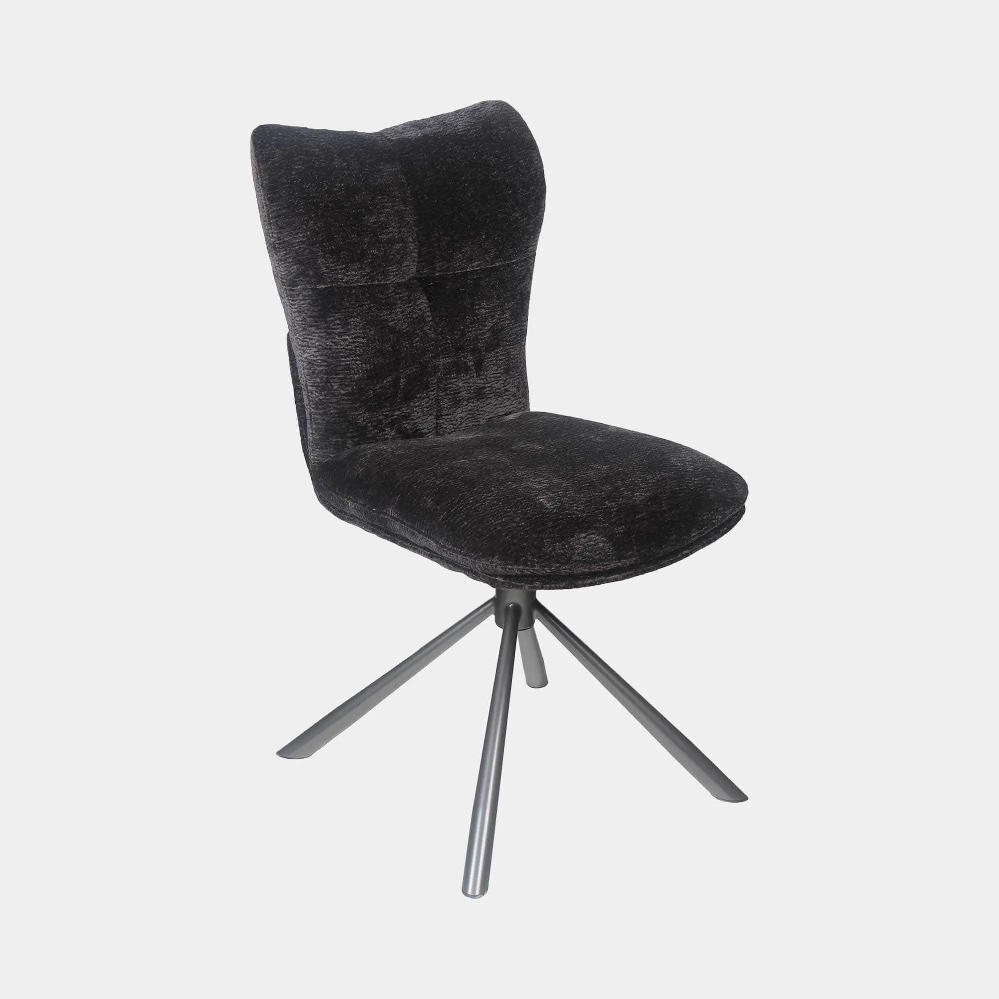 Alonso - Swivel Dining Chair In Fabric
