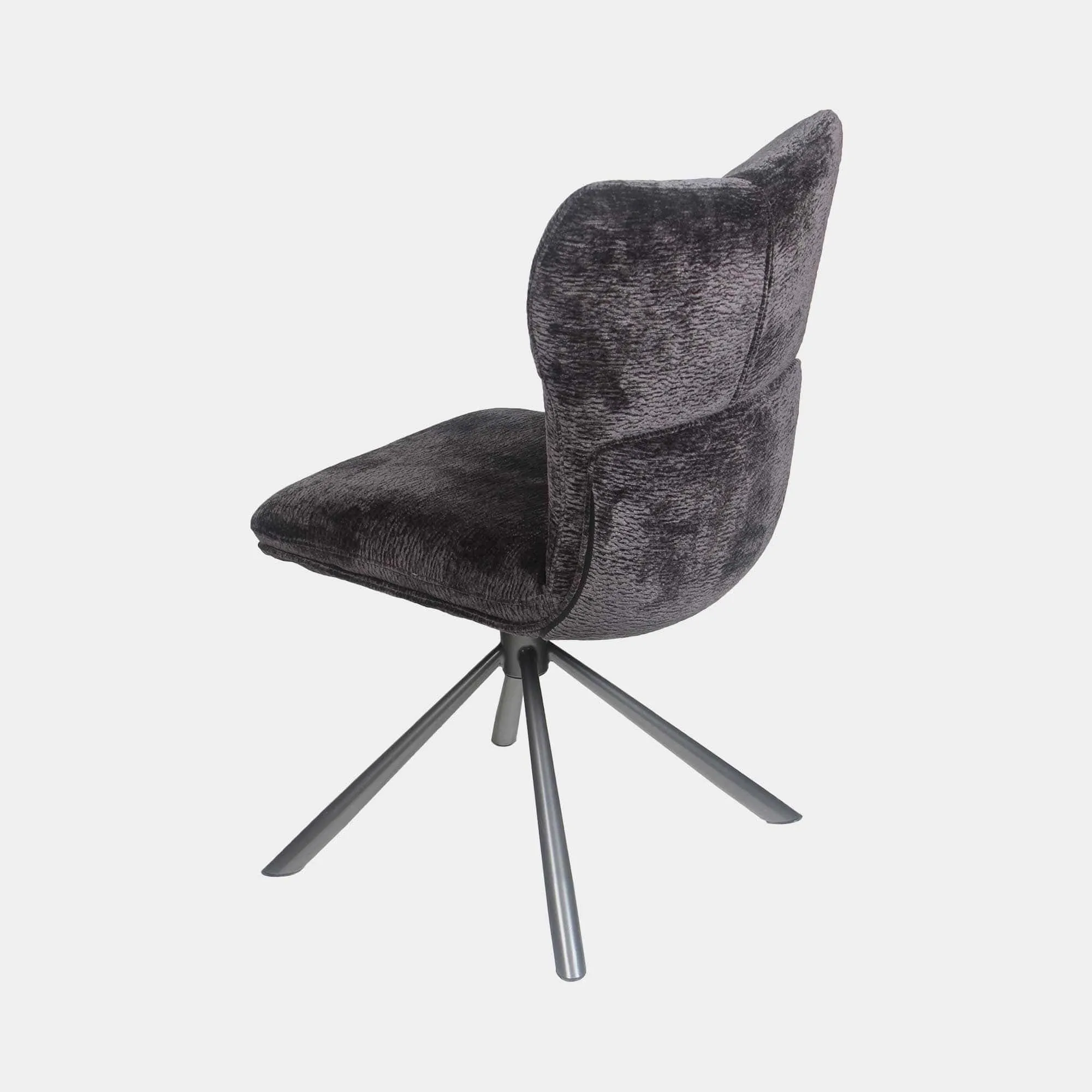 Alonso - Swivel Dining Chair In Fabric
