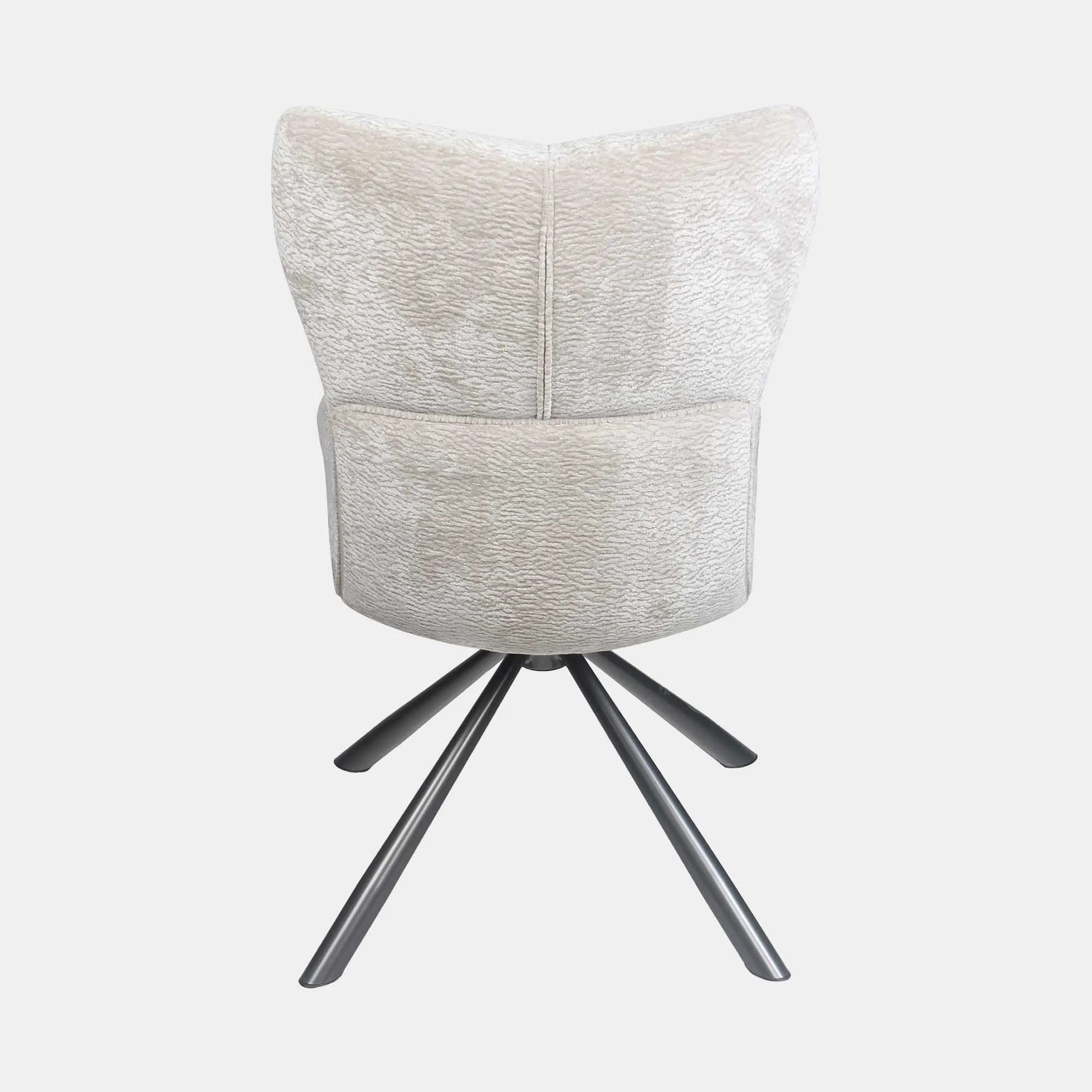 Alonso - Swivel Dining Chair In Fabric