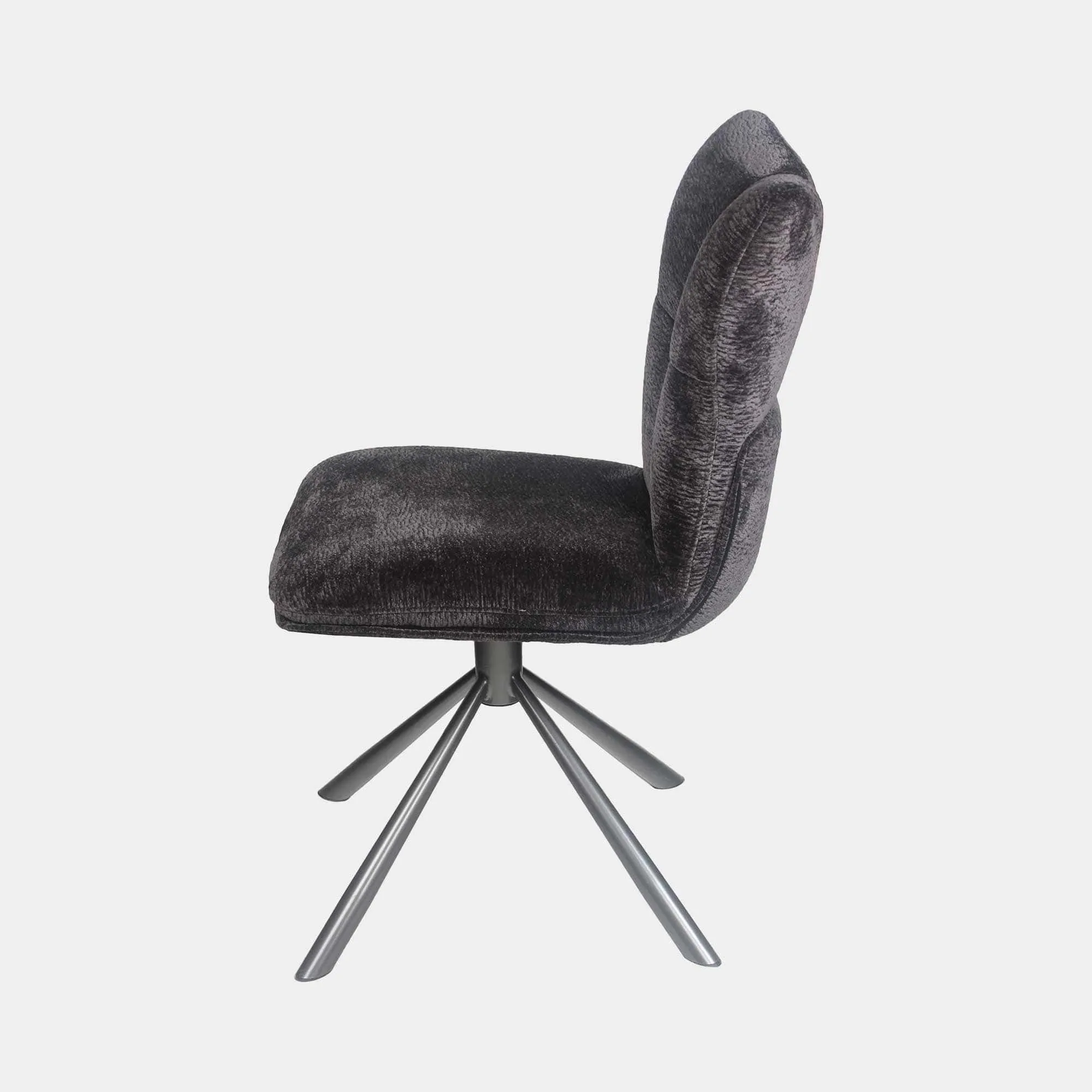 Alonso - Swivel Dining Chair In Fabric