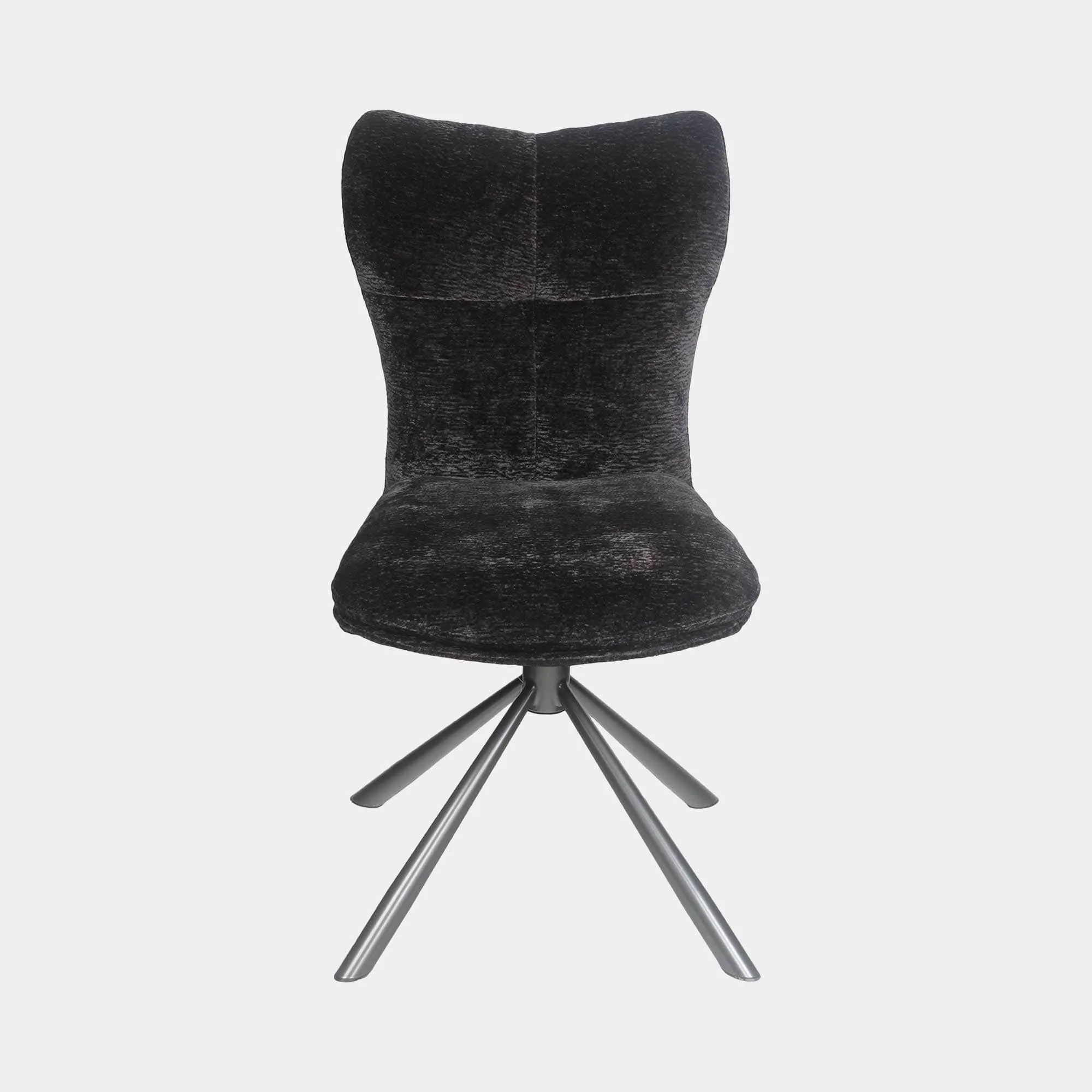 Alonso - Swivel Dining Chair In Fabric