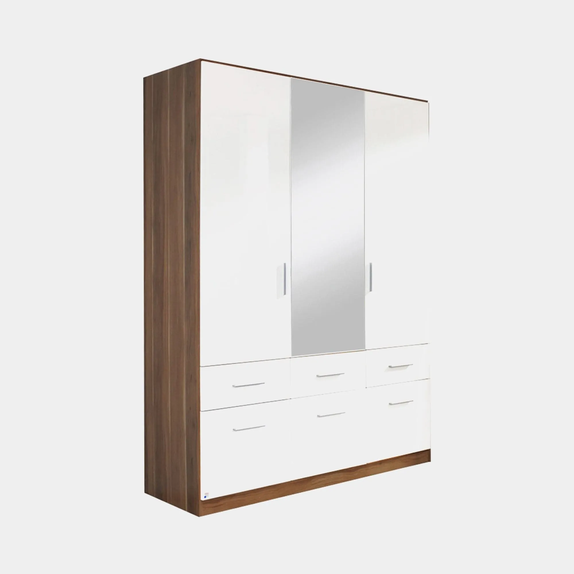Amalfi - Mirrored Combi Wardrobe