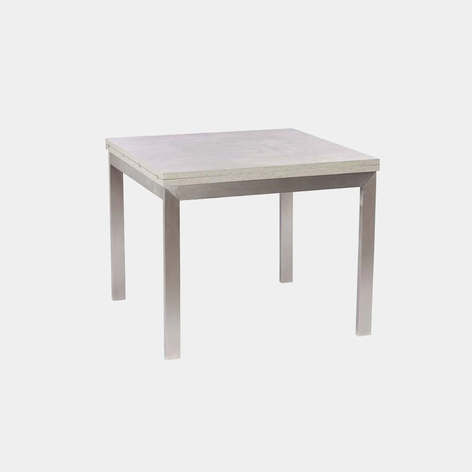 Amarna - 90cm Flip Top Dining Table In Concrete Effect