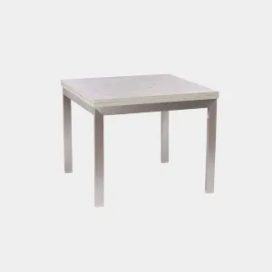 Amarna - 90cm Flip Top Dining Table In Concrete Effect