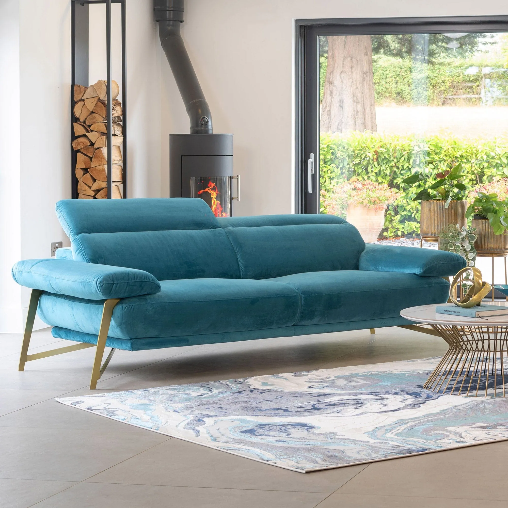 Ancona - 3 Seat Sofa In Leather