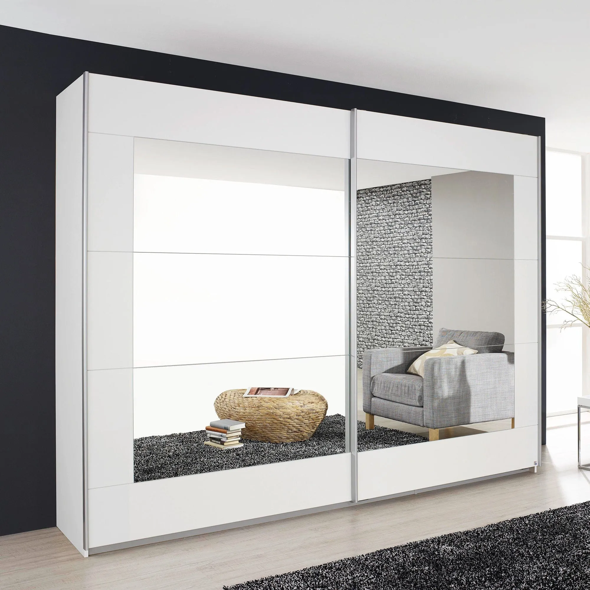 Arkana - Mirrored Wardrobe