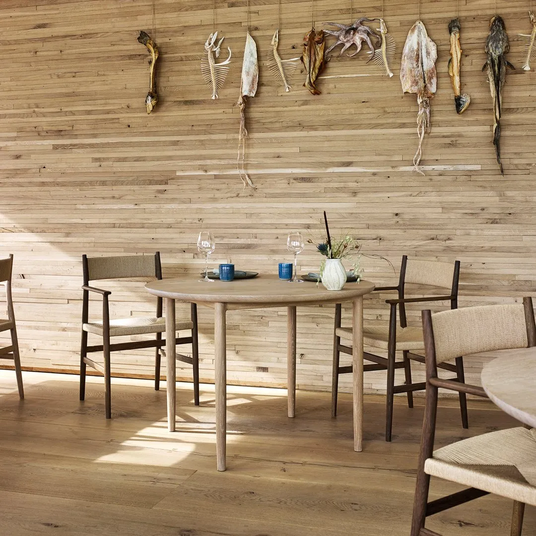 Arv Dining Armchair - Paper Cord Seat