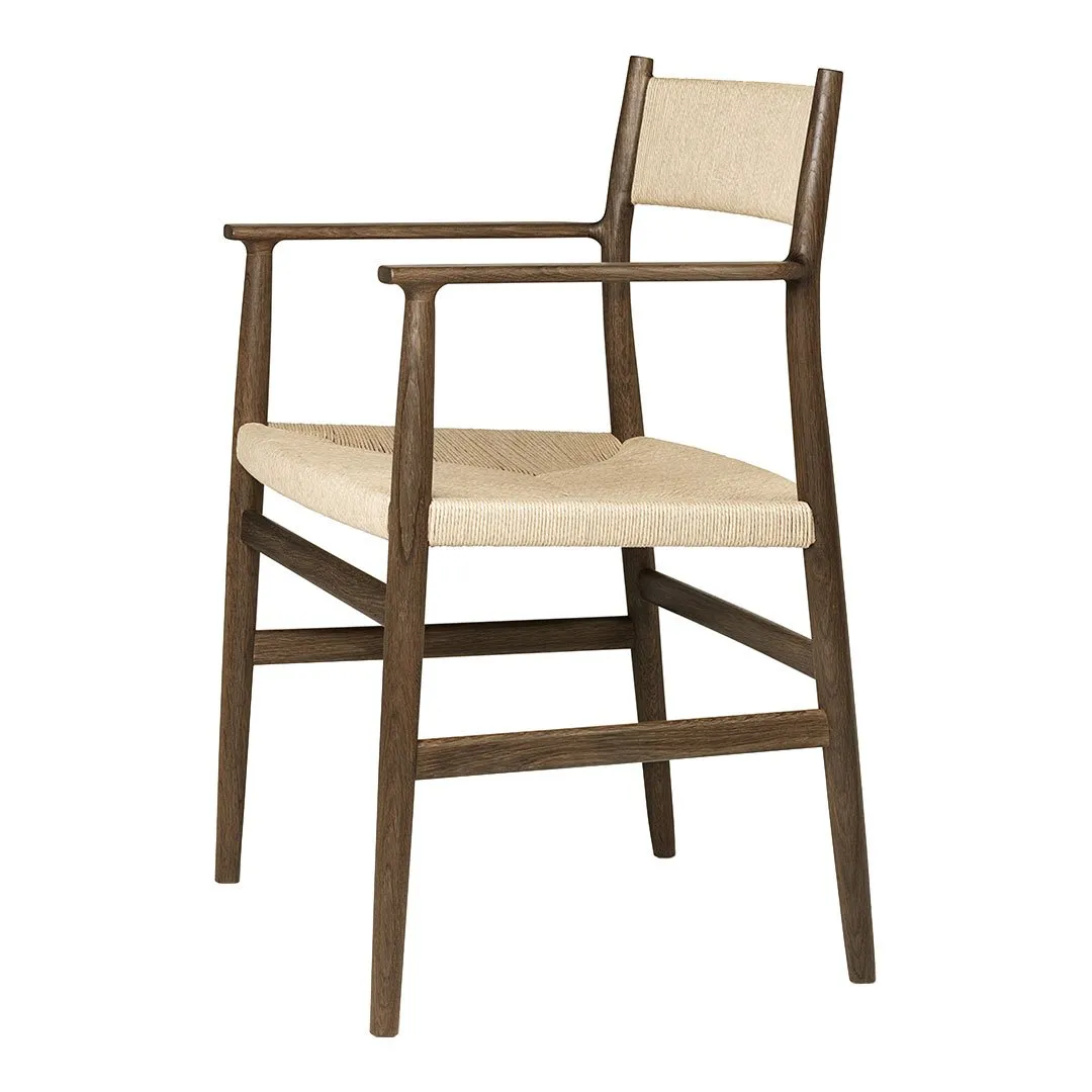 Arv Dining Armchair - Paper Cord Seat