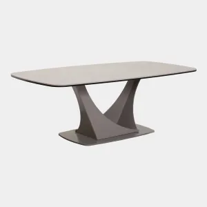 Bari - Coffee Table With Beige Ceramic Top