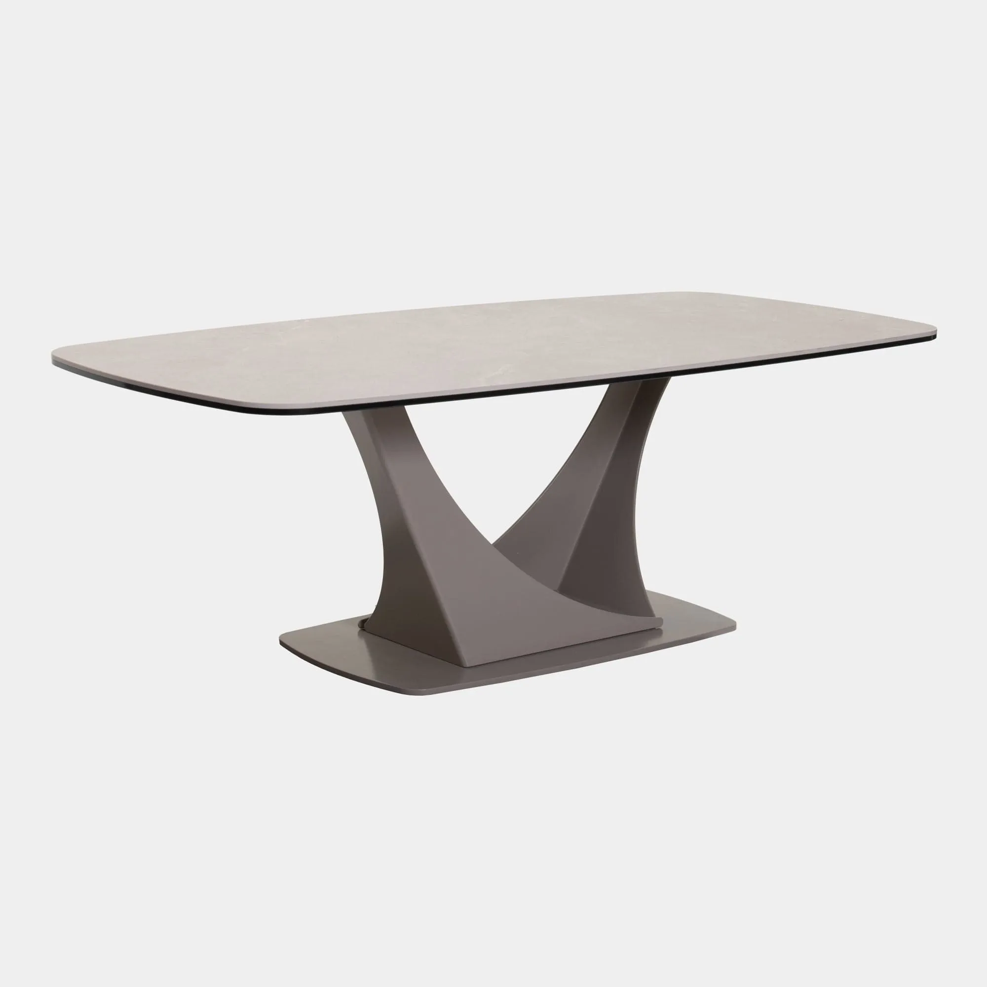 Bari - Coffee Table With Beige Ceramic Top
