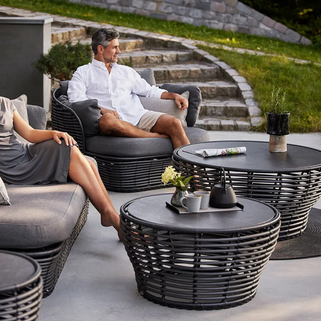 Basket Outdoor Coffee Table - Large