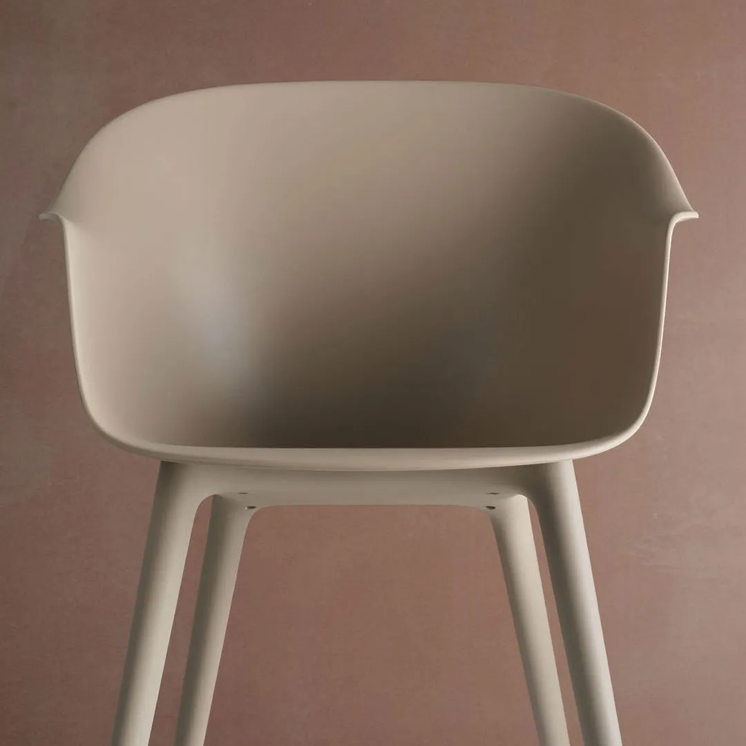 Bat Dining Chair - Plastic Base - Outdoor