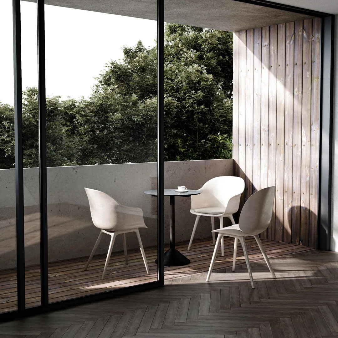 Bat Dining Chair - Plastic Base - Outdoor