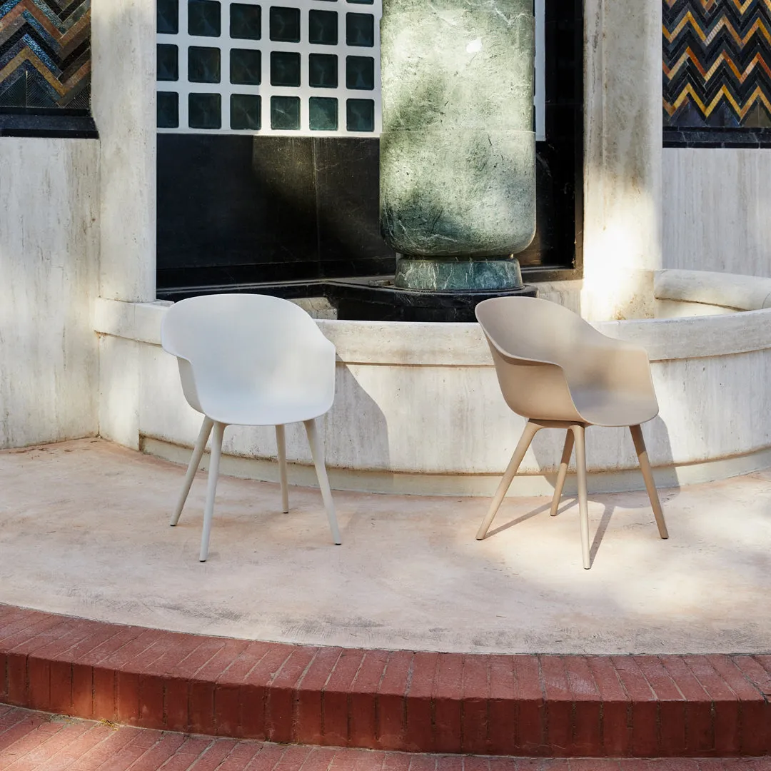 Bat Dining Chair - Plastic Base - Outdoor