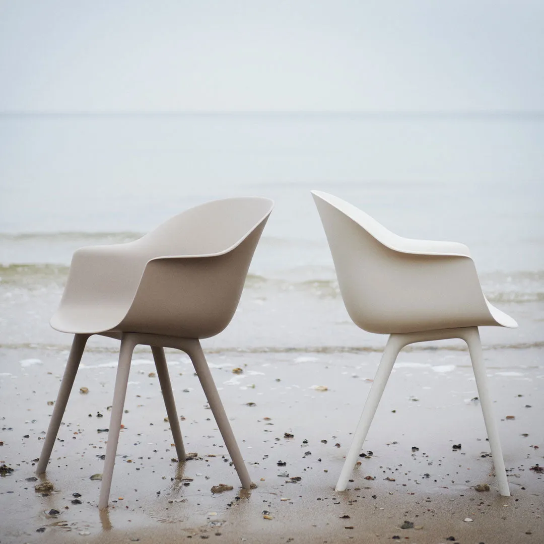 Bat Dining Chair - Plastic Base - Outdoor