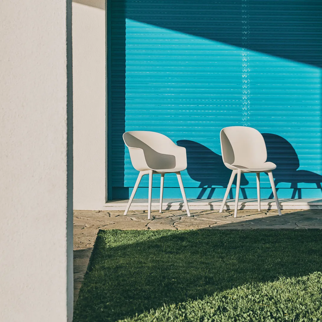 Bat Dining Chair - Plastic Base - Outdoor