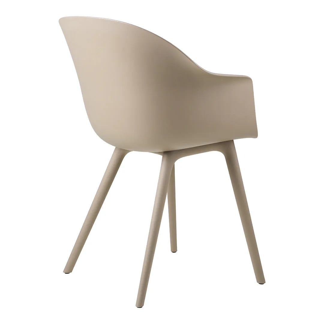 Bat Dining Chair - Plastic Base - Outdoor