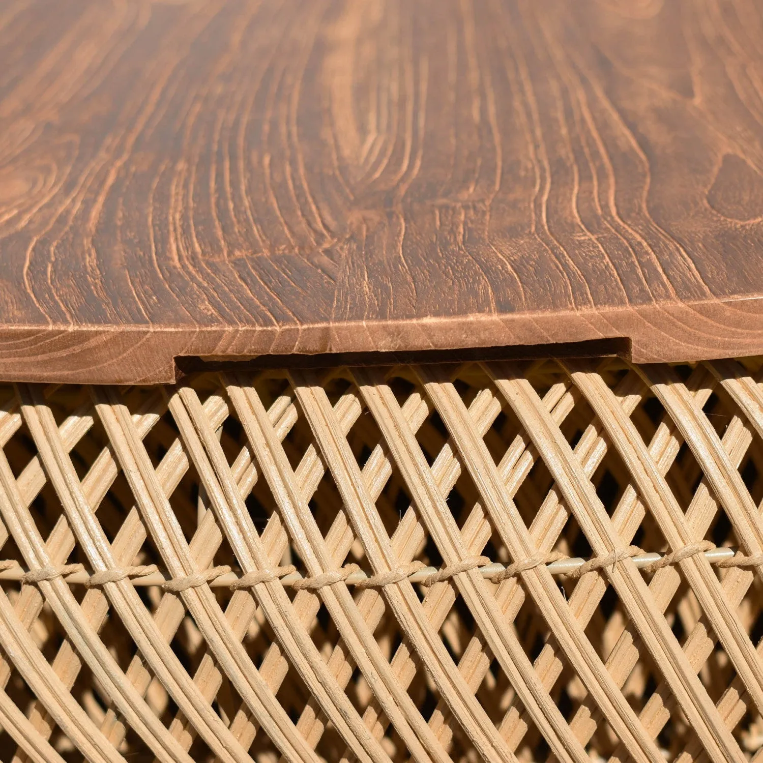 Bayan Wave Coffee Table - Natural