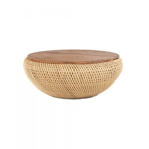 Bayan Wave Coffee Table - Natural