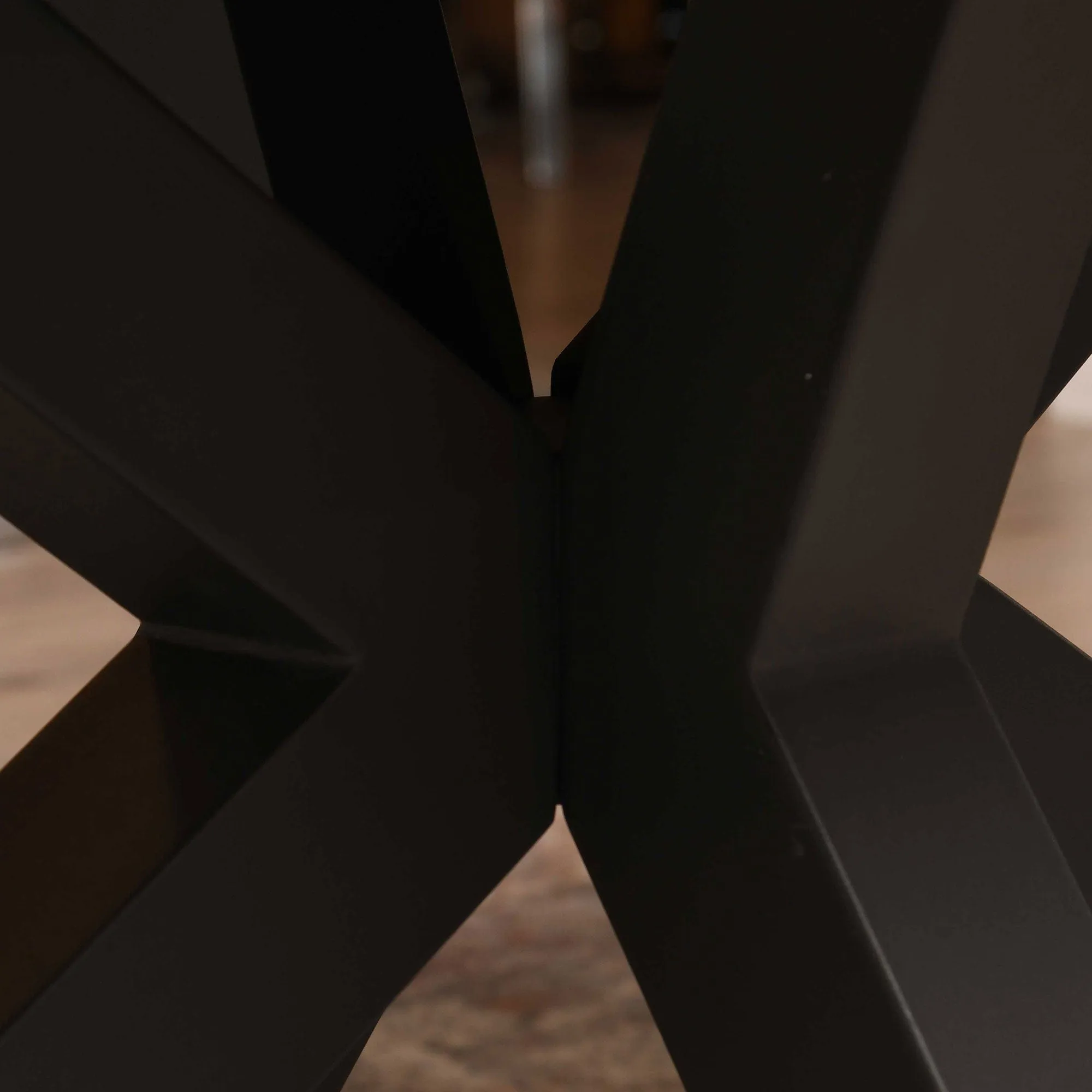 Bergamo - 200cm Extending Dining Table In Taupe Brown Ceramic