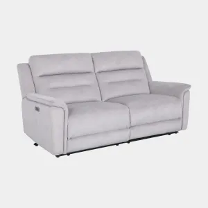 Bergamo - 3 Seat Power Recliner Sofa In  Fabric