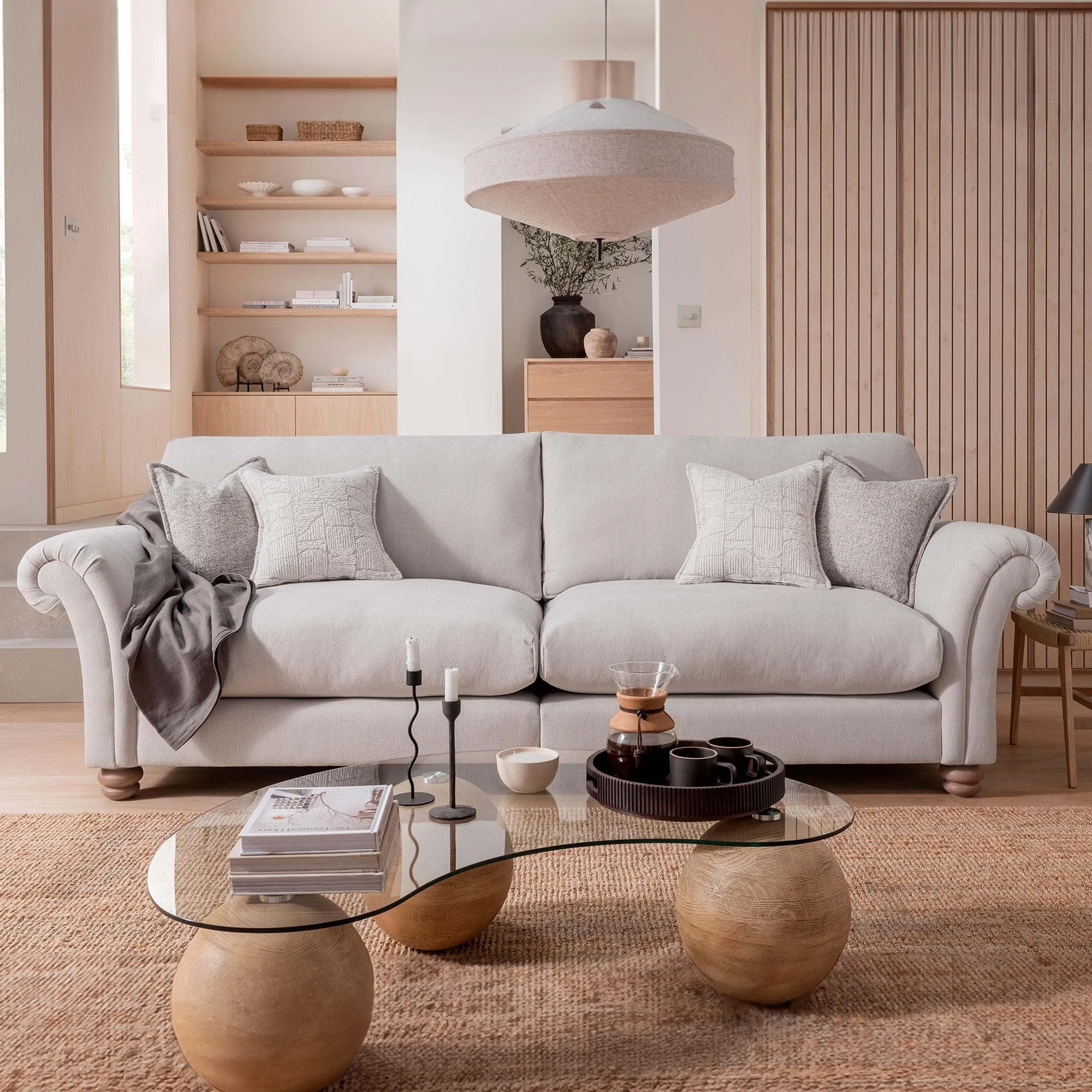 Beverley Hills - Standard Back Cuddler In Fabric