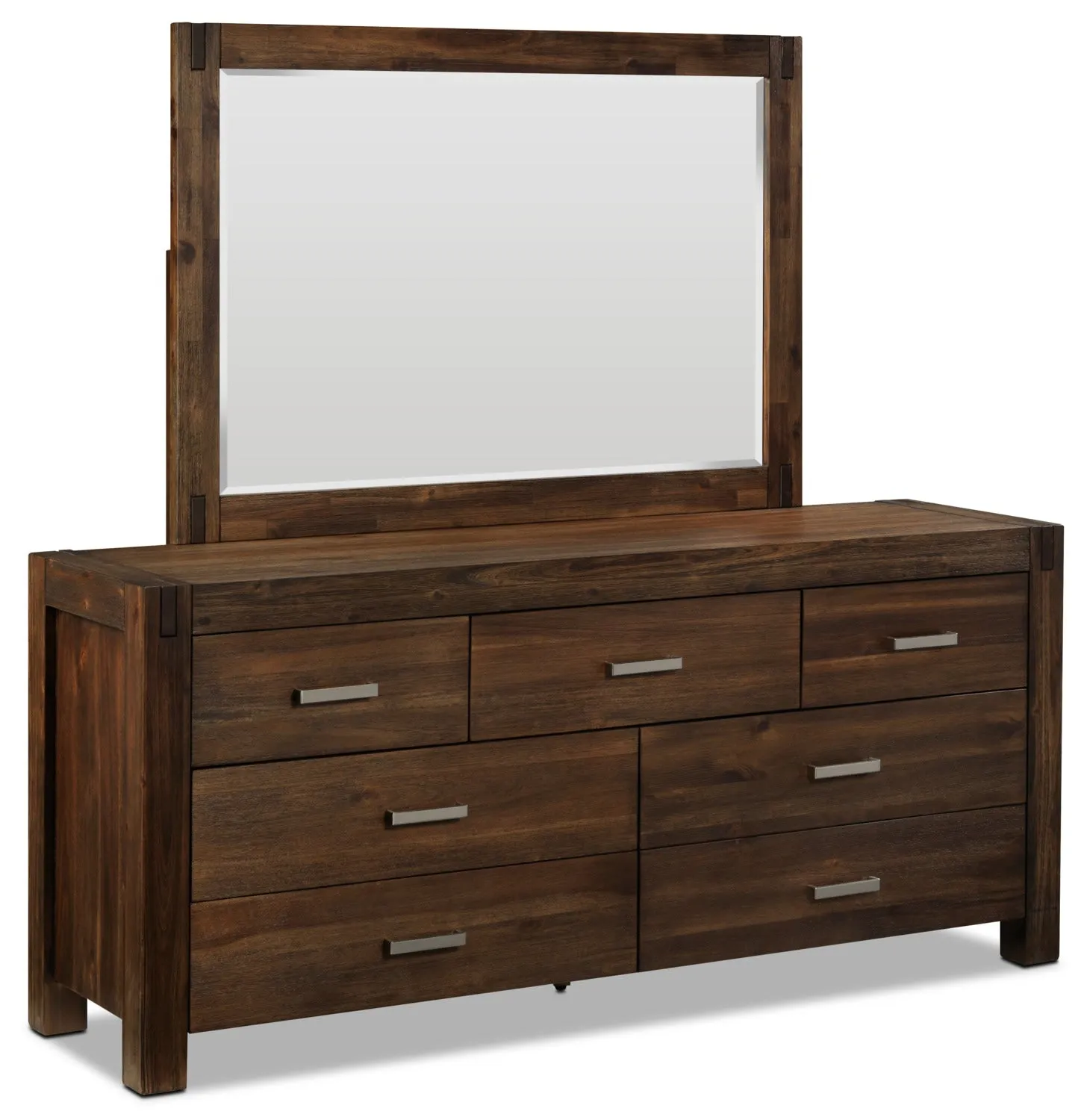 Birmingham Mirror - Dark Oak