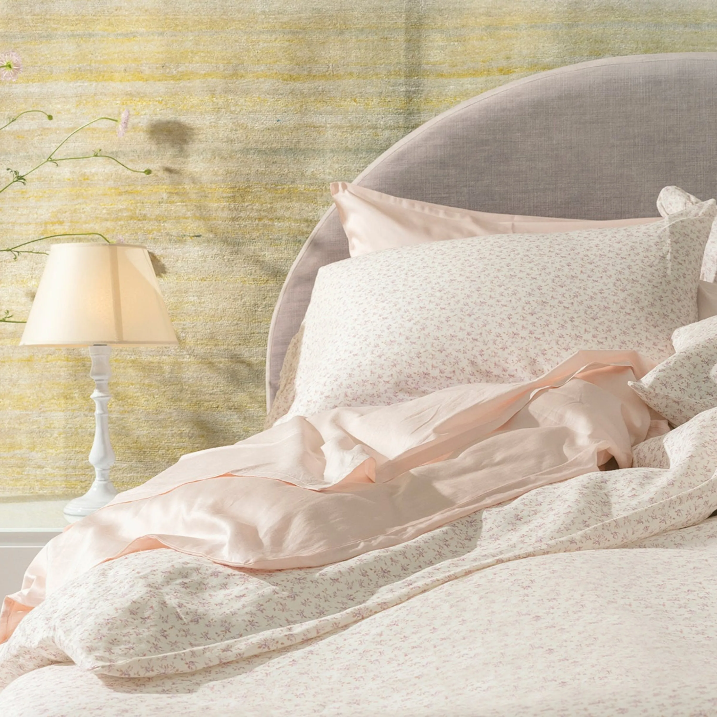 Blossom Floral Voile Sheetset