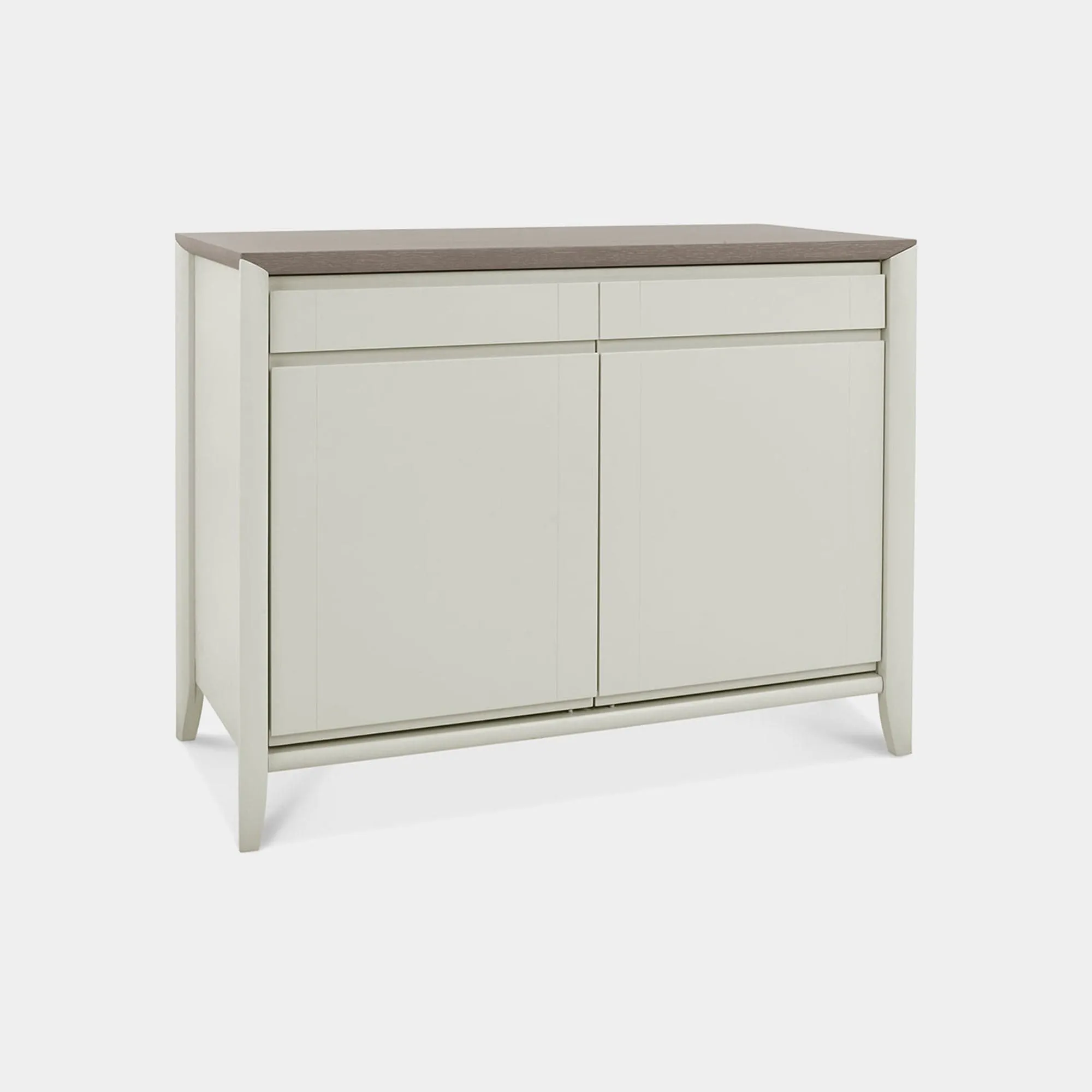 Bremen - 2 Door Narrow Sideboard in Oak Finish