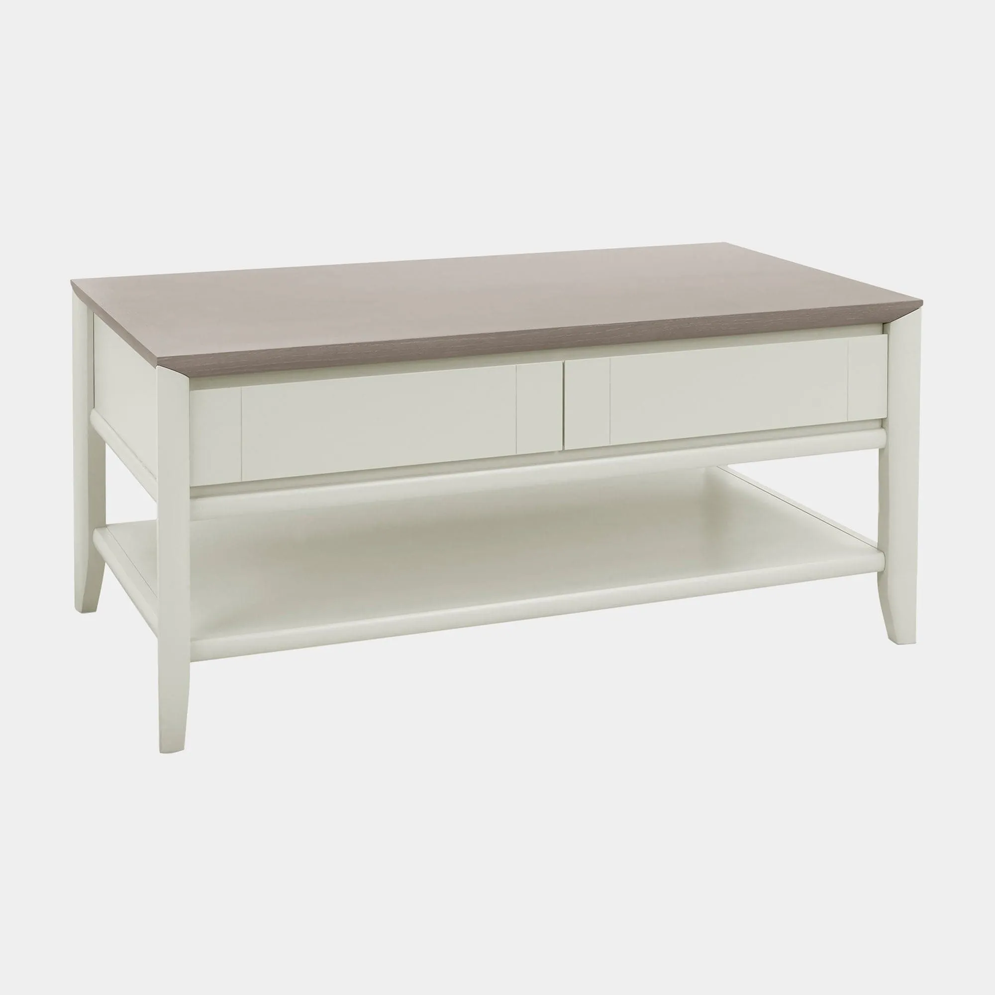 Bremen - 2 Drawer Coffee Table In Oak Finish