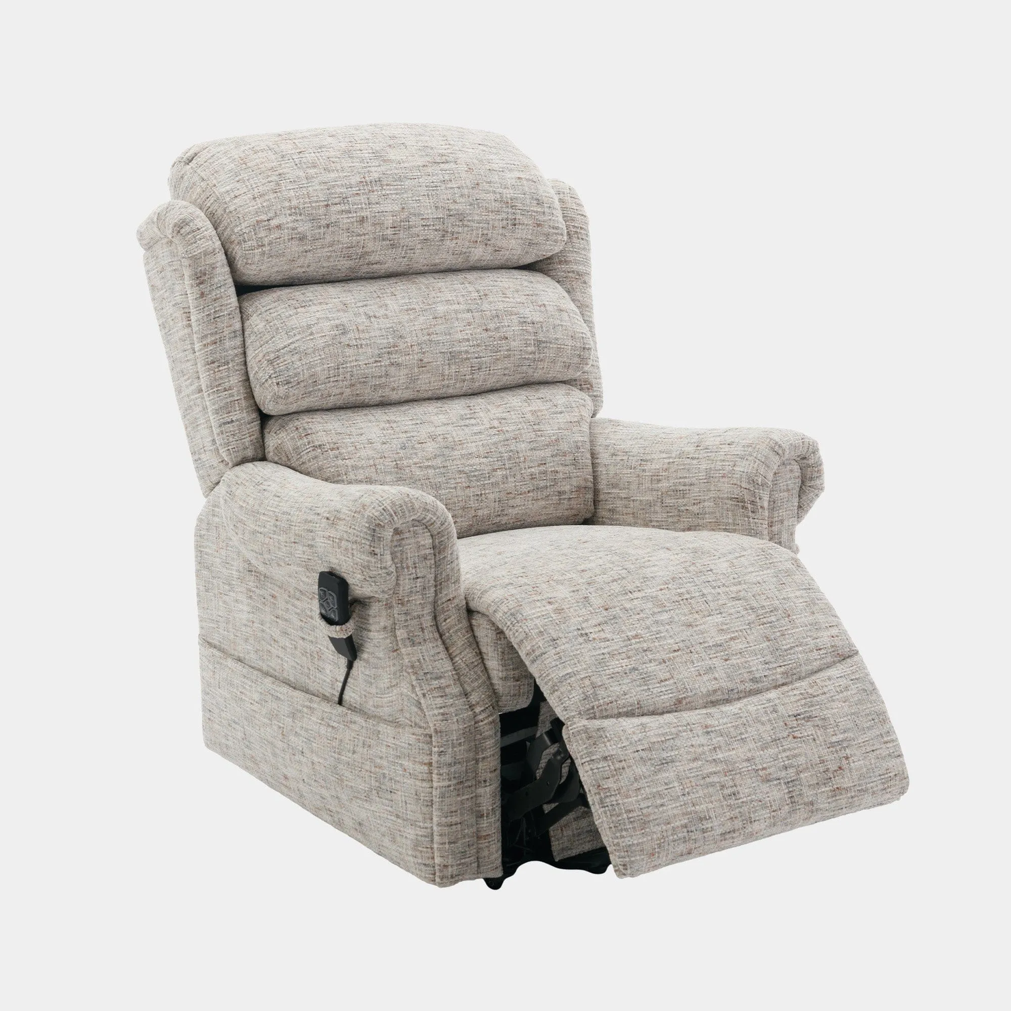 Bude - Dual Motor Rise & Recliner Chair In Fabric