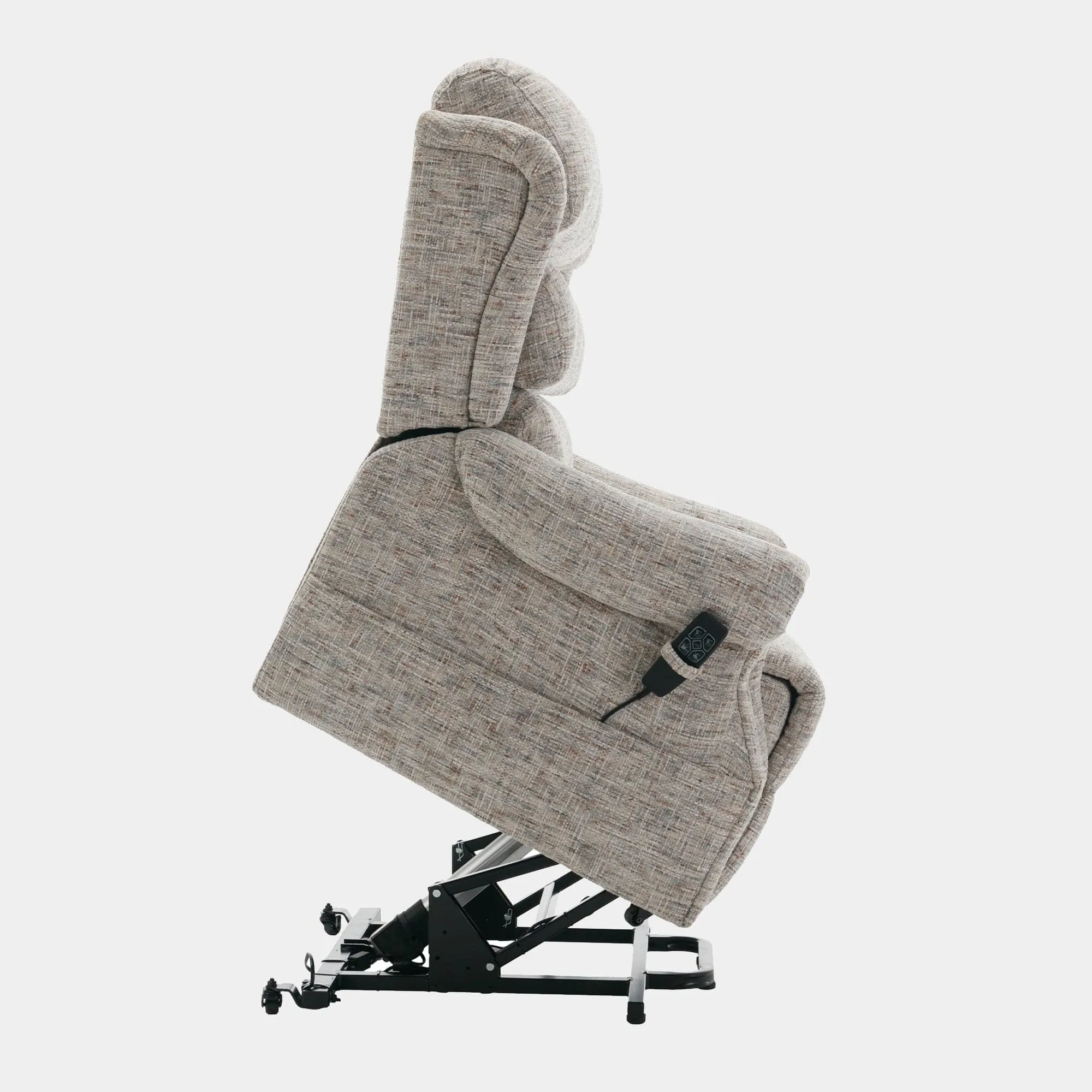 Bude - Dual Motor Rise & Recliner Chair In Fabric