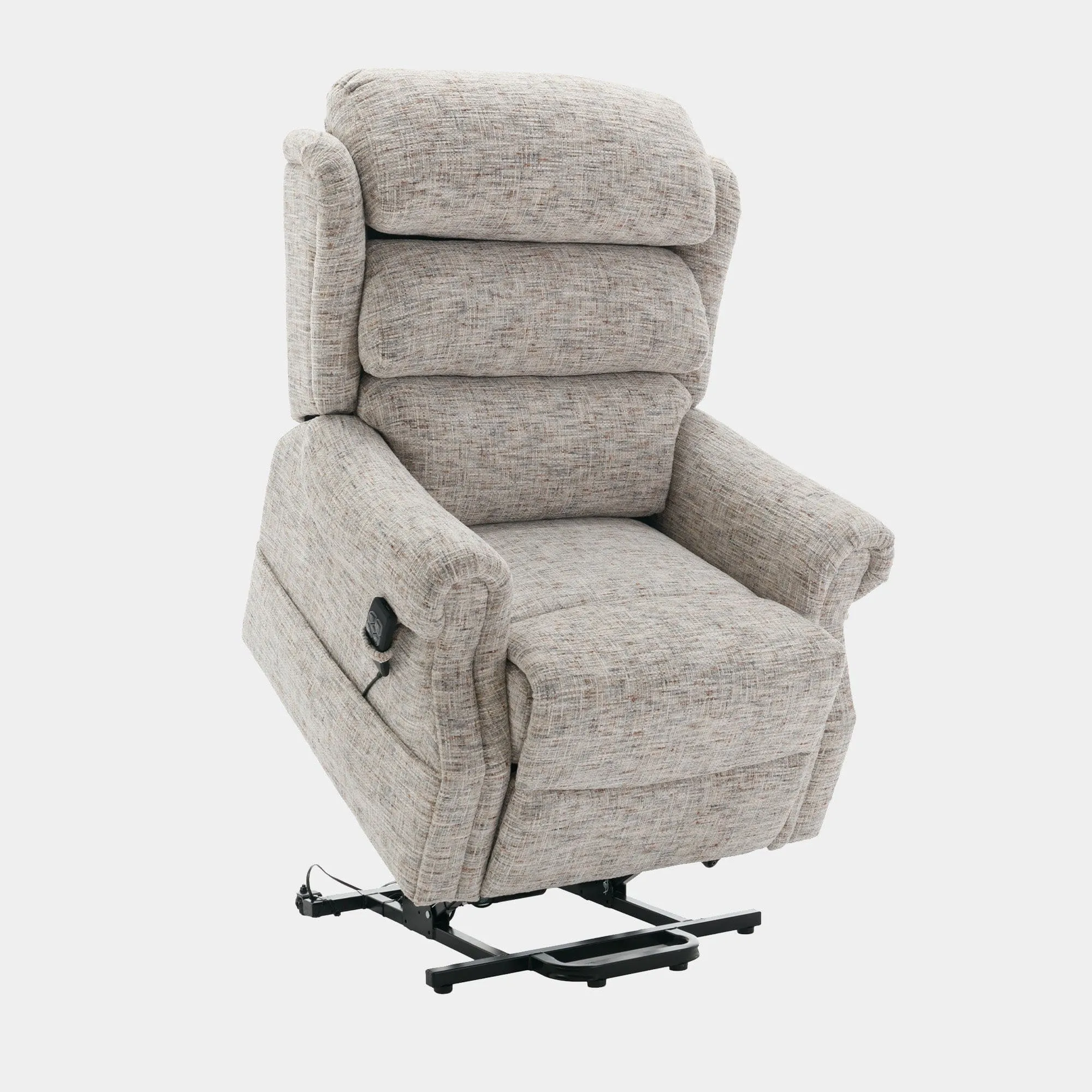 Bude - Dual Motor Rise & Recliner Chair In Fabric