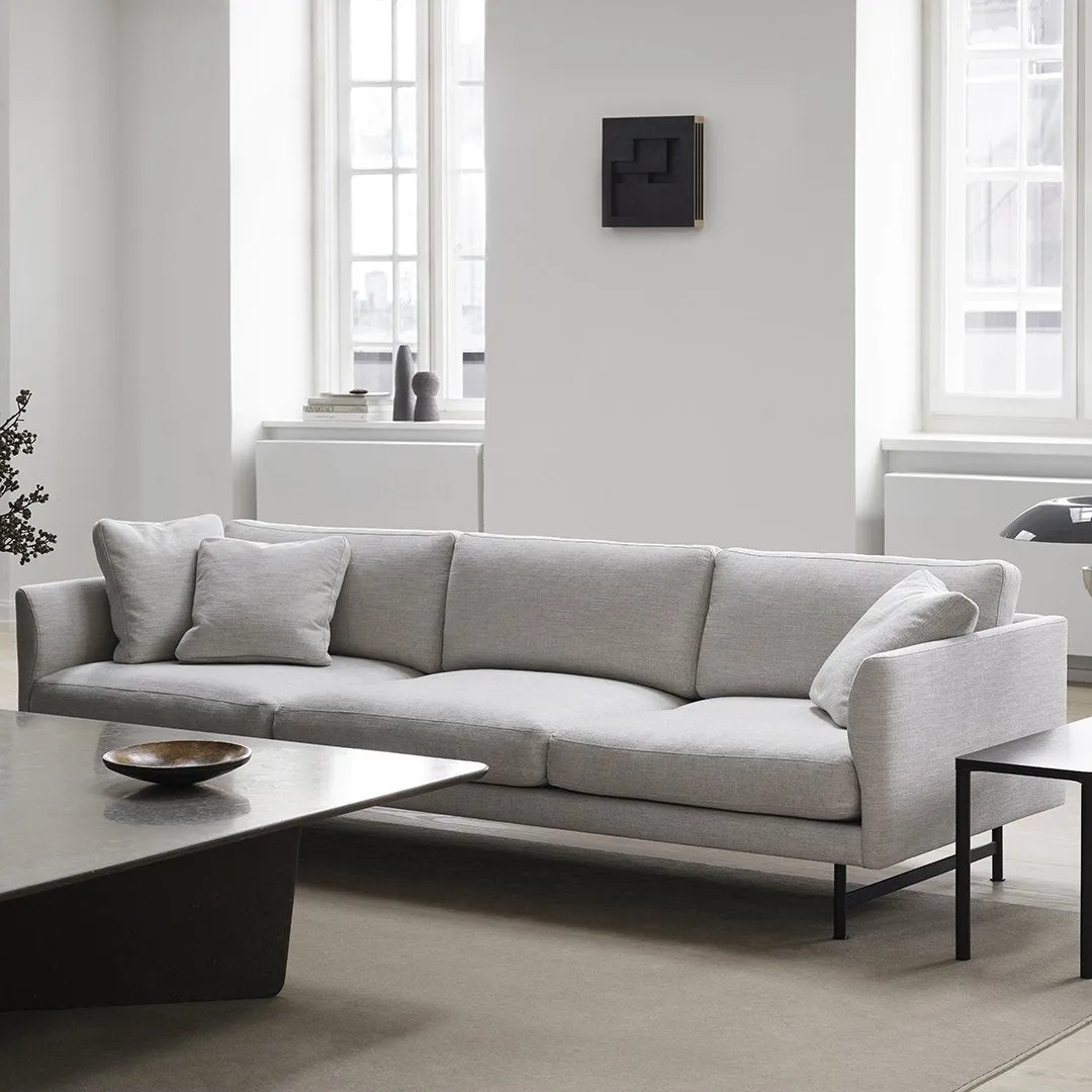 Calmo Sofa 80 - 3-Seater - Metal Base