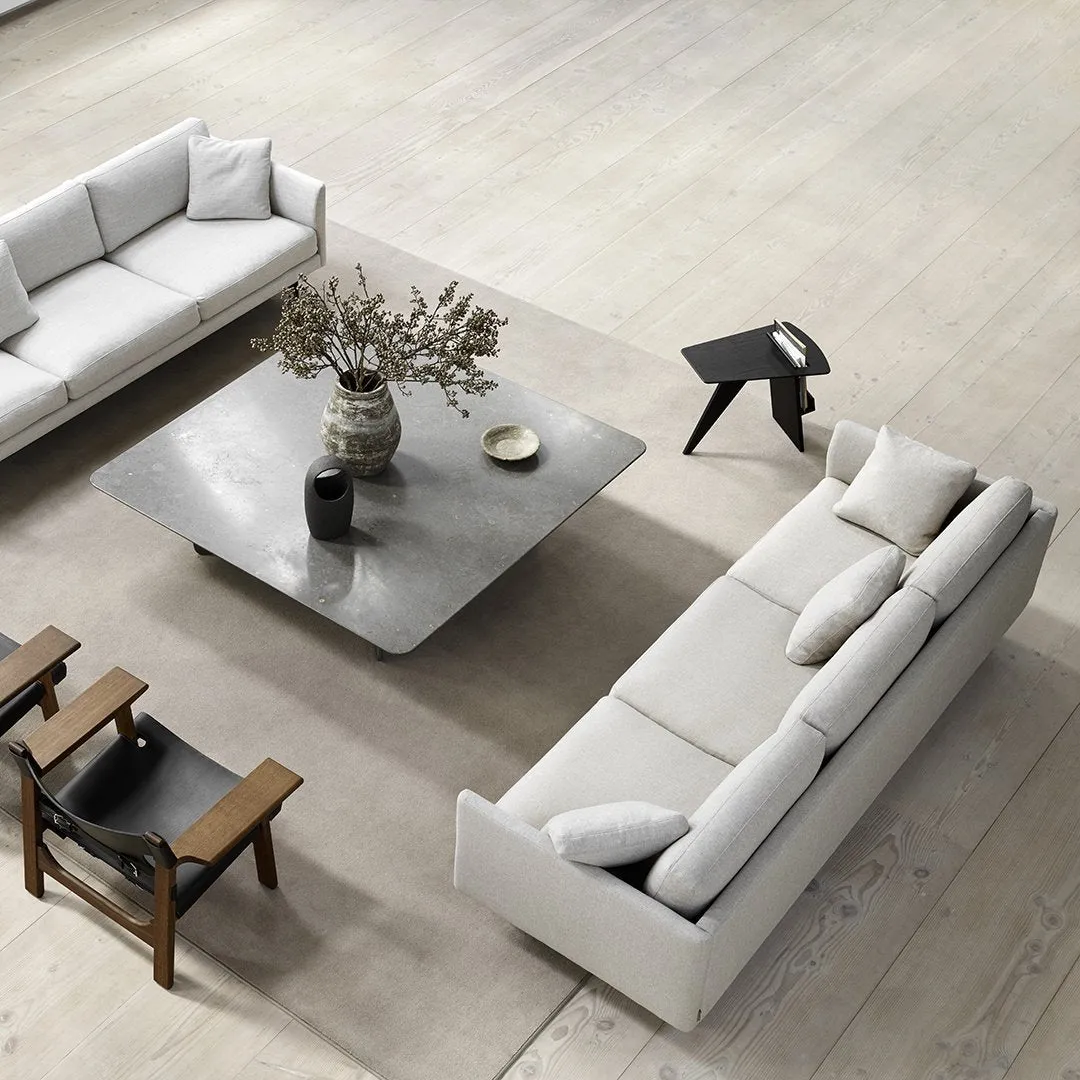 Calmo Sofa 80 - 3-Seater - Metal Base