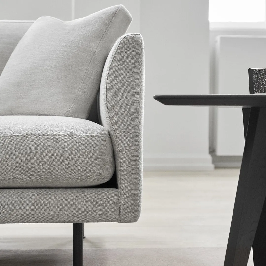 Calmo Sofa 80 - 3-Seater - Metal Base