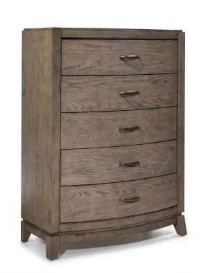 Camelot 5-Drawer Chest - Burnished Beige
