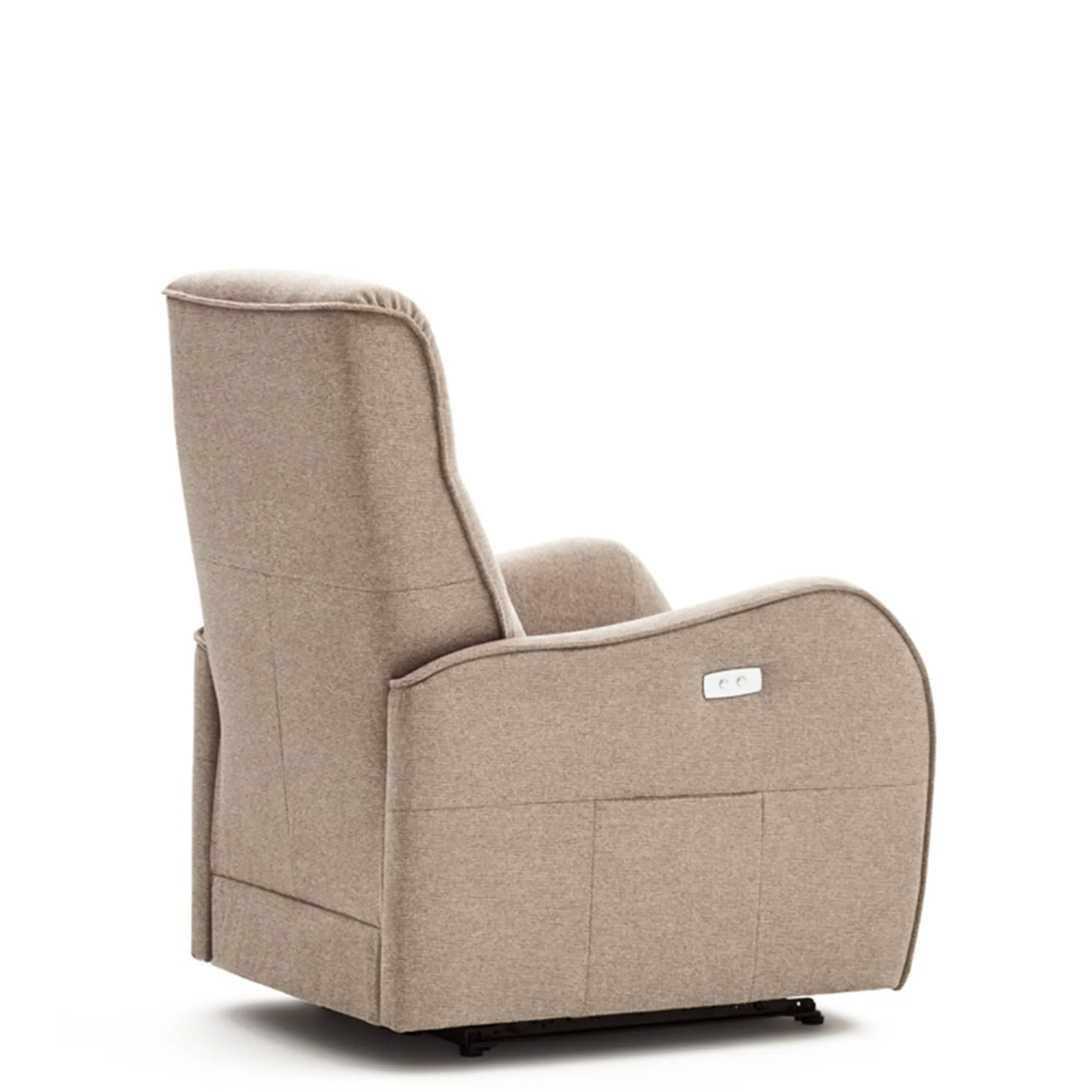 Capri - Dual Motor Power Recliner Chair In Fabric