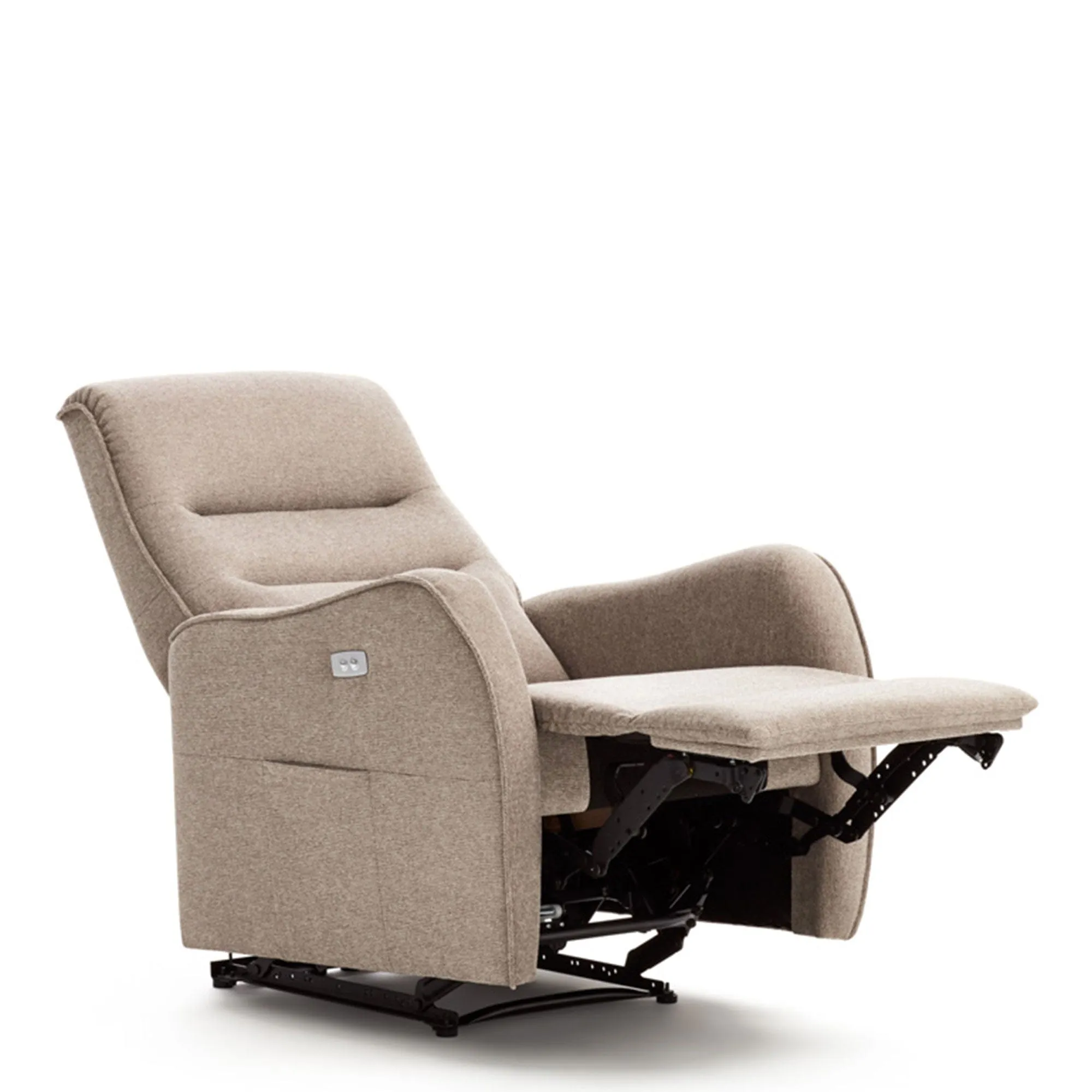 Capri - Dual Motor Power Recliner Chair In Fabric