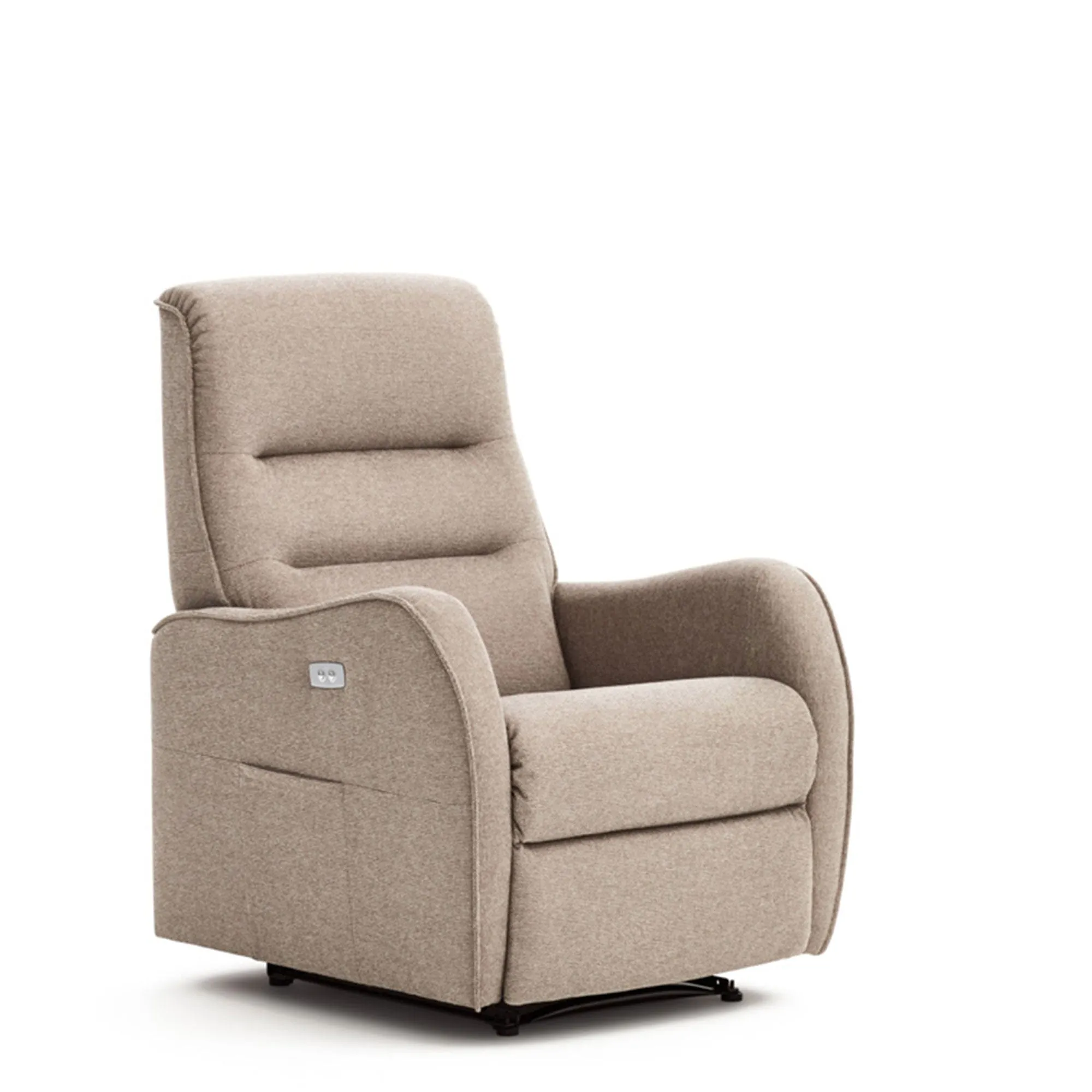 Capri - Dual Motor Power Recliner Chair In Fabric