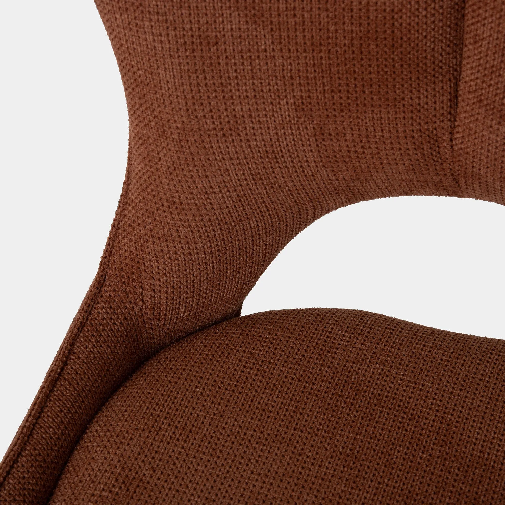 Carlo - Swivel Dining Chair In Fabric