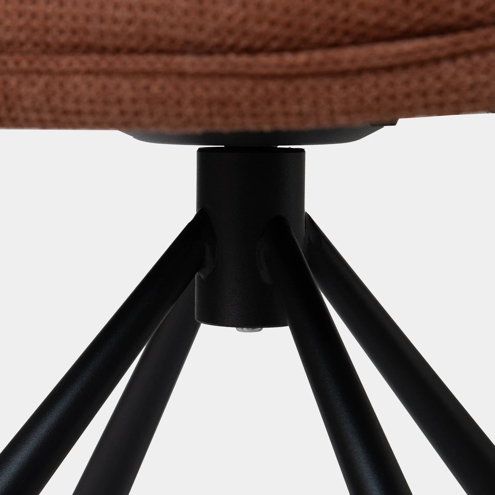 Carlo - Swivel Dining Chair In Fabric