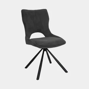 Carlo - Swivel Dining Chair In Fabric