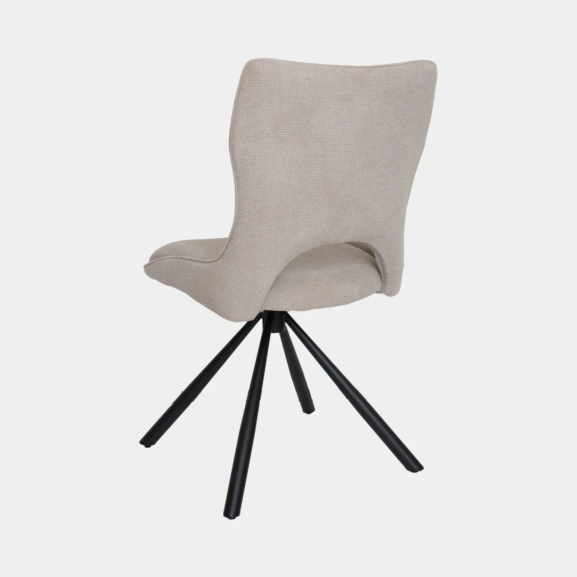 Carlo - Swivel Dining Chair In Fabric