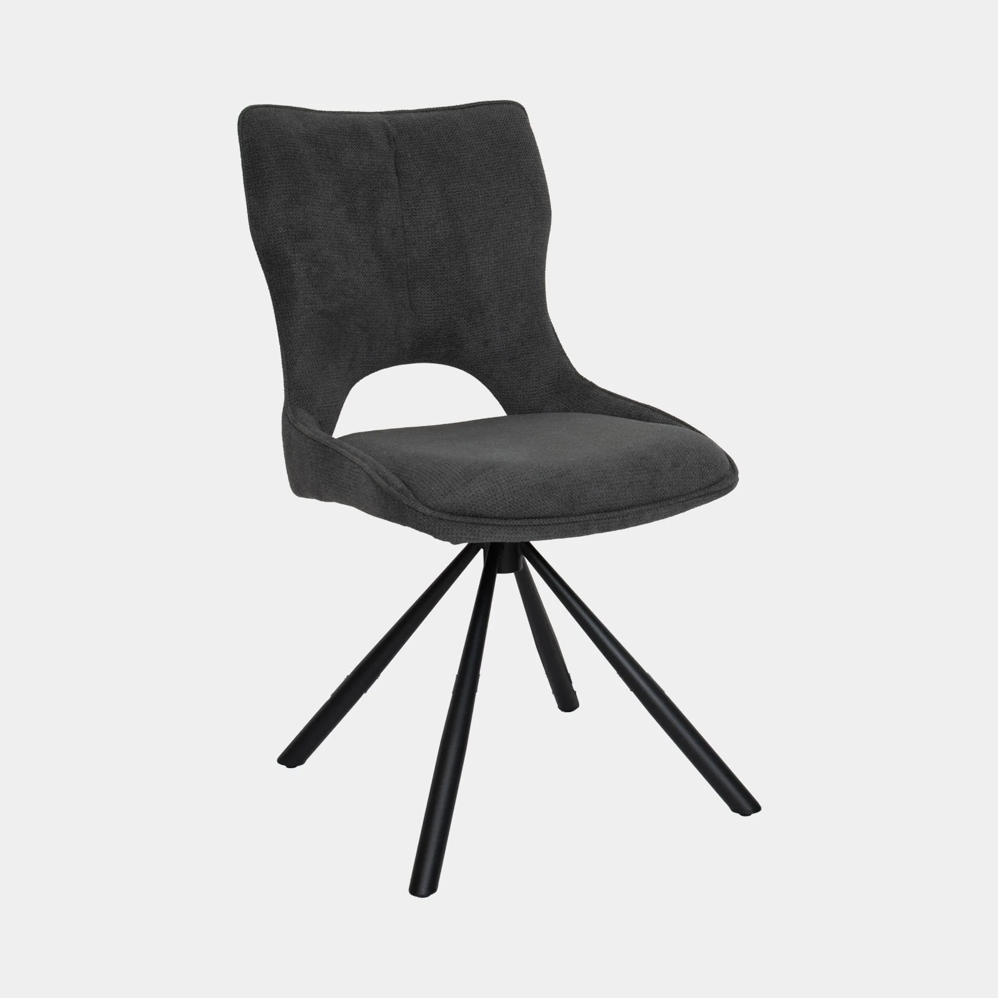 Carlo - Swivel Dining Chair In Fabric