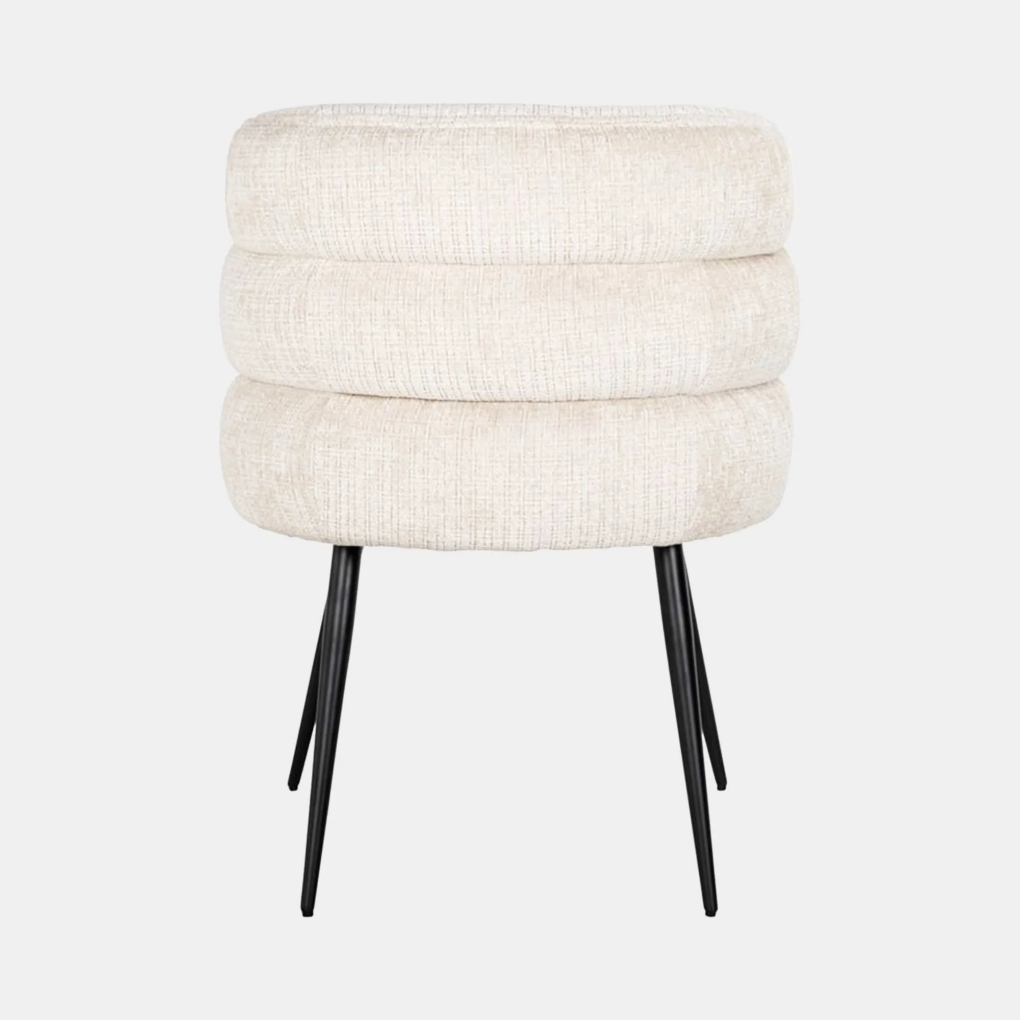 Carson - Dining Chair In Beige Chenille