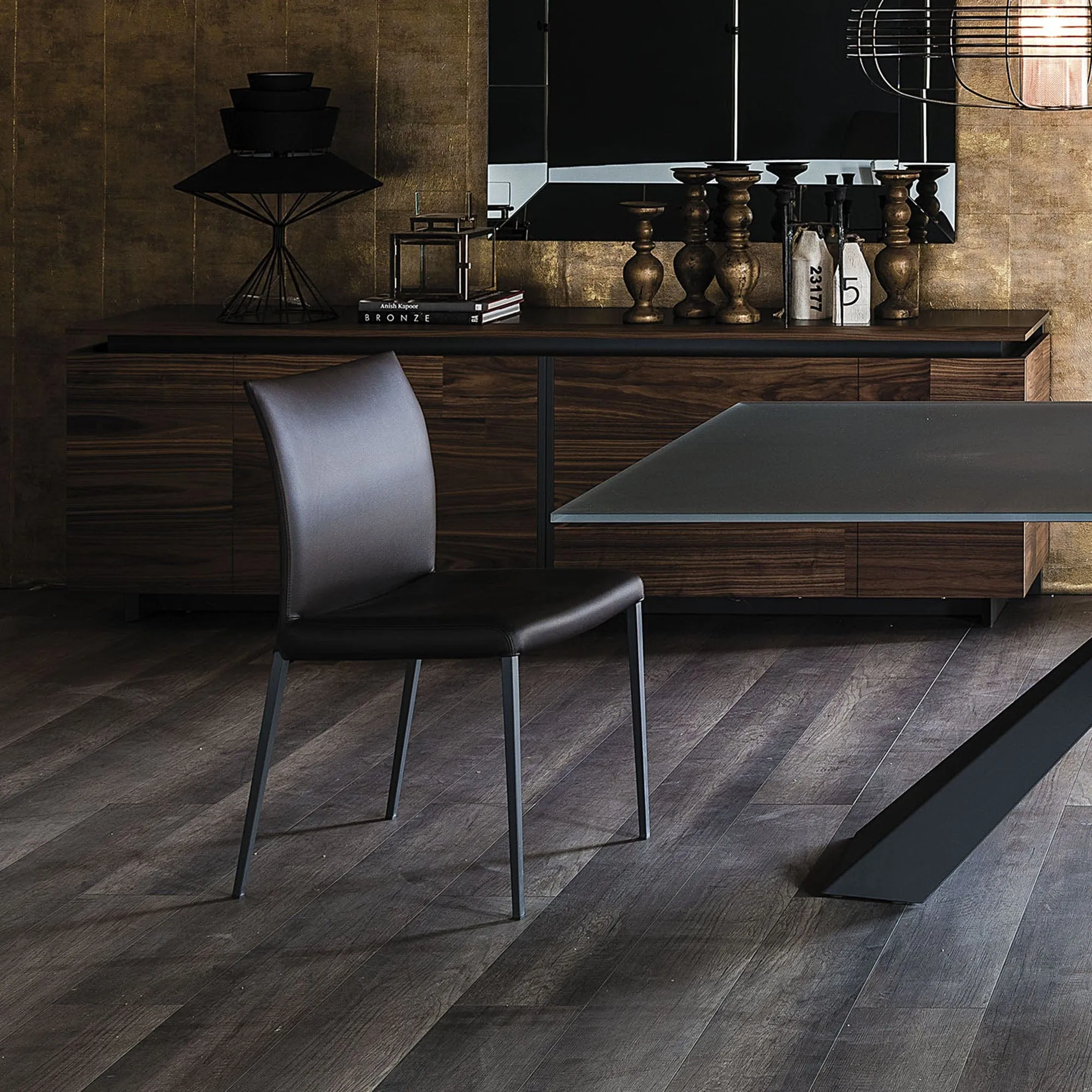 Cattelan Italia Anna - Dining Chair In Soft Leather